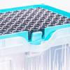 Low Retention Hamilton Pipette Tip 50μL Sterile Clear PP Pipette Tip in Rack for Liquid Transfer Without Filter 