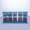 5 Combined Boxes Sterile Hamilton Pipette Tip Conductive 1000μL Black PP Pipette Tip for Liquid Transfer Without Filter