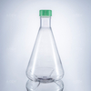 New 2L PC Sterile Sealed Cap 2000ml Breathable Cap Triangle Shaker Flask for Cell Culture
