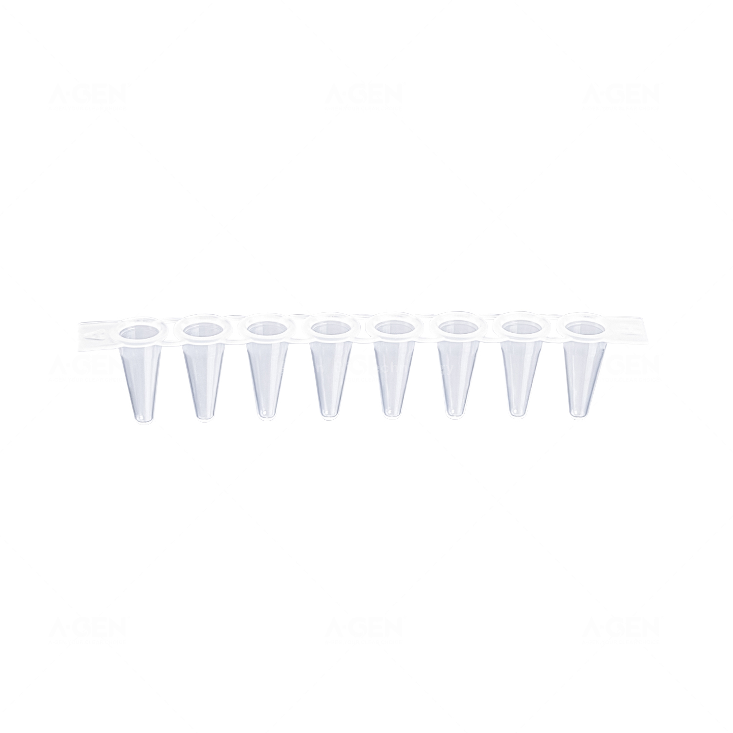 PCR-0108 100uL Clear Nonsterile 0.1mL 8 Strips PCR Tube