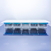 Low Retention 5 Combined Boxes Sterile Hamilton Pipette Tip Conductive 50μL Black PP Pipette Tip for Liquid Transfer Filter