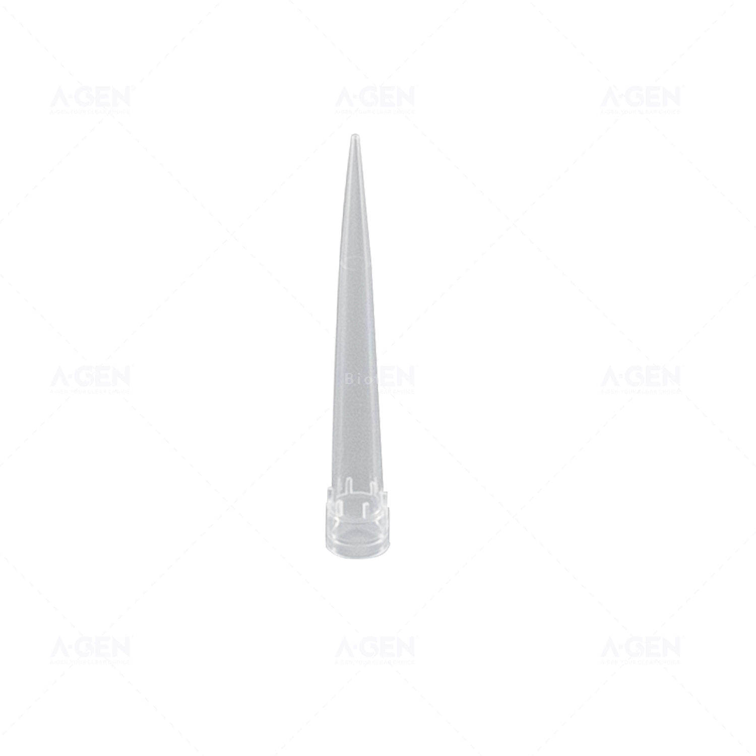 Low Retention Hamilton Pipette Tip 300μL Sterile Clear PP Pipette Tip in Rack for Liquid Transfer Without Filter 
