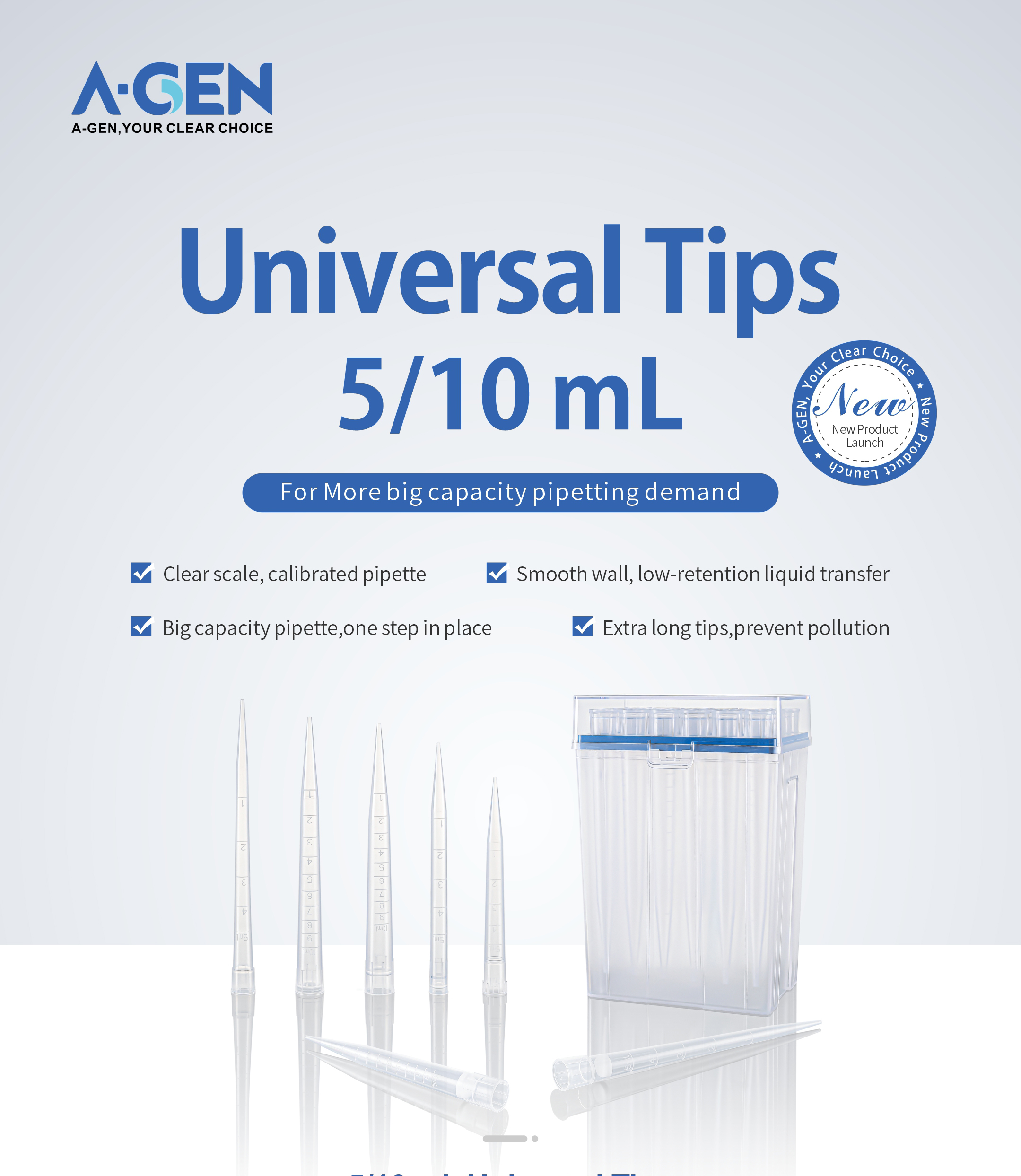 Universal tips 5or10ml