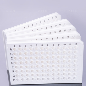 0.2mL White Half Skirt 96 PCR Plate with Black Mark