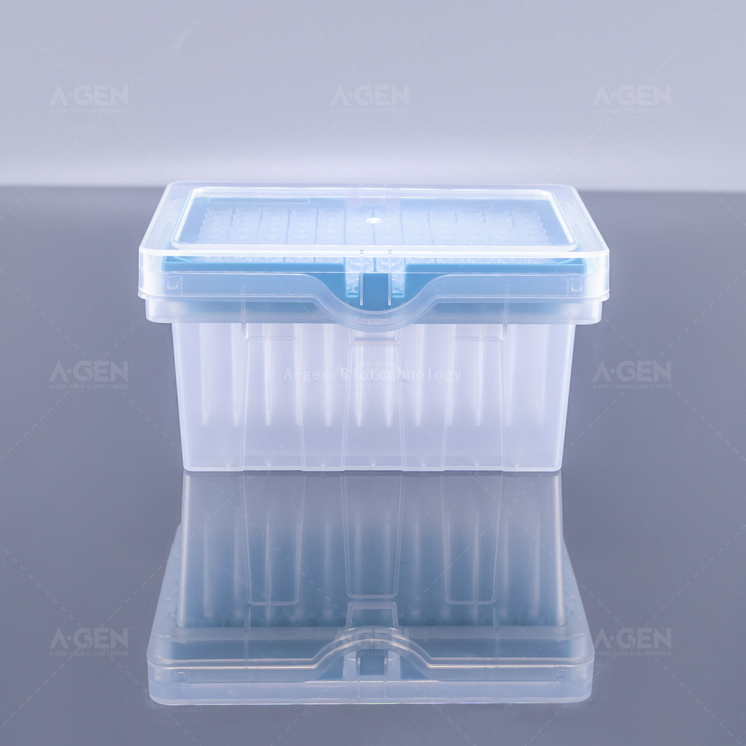 Hamilton Pipette Tip 50μL Sterile Clear PP Pipette Tip in Rack for Liquid Transfer With Filter 