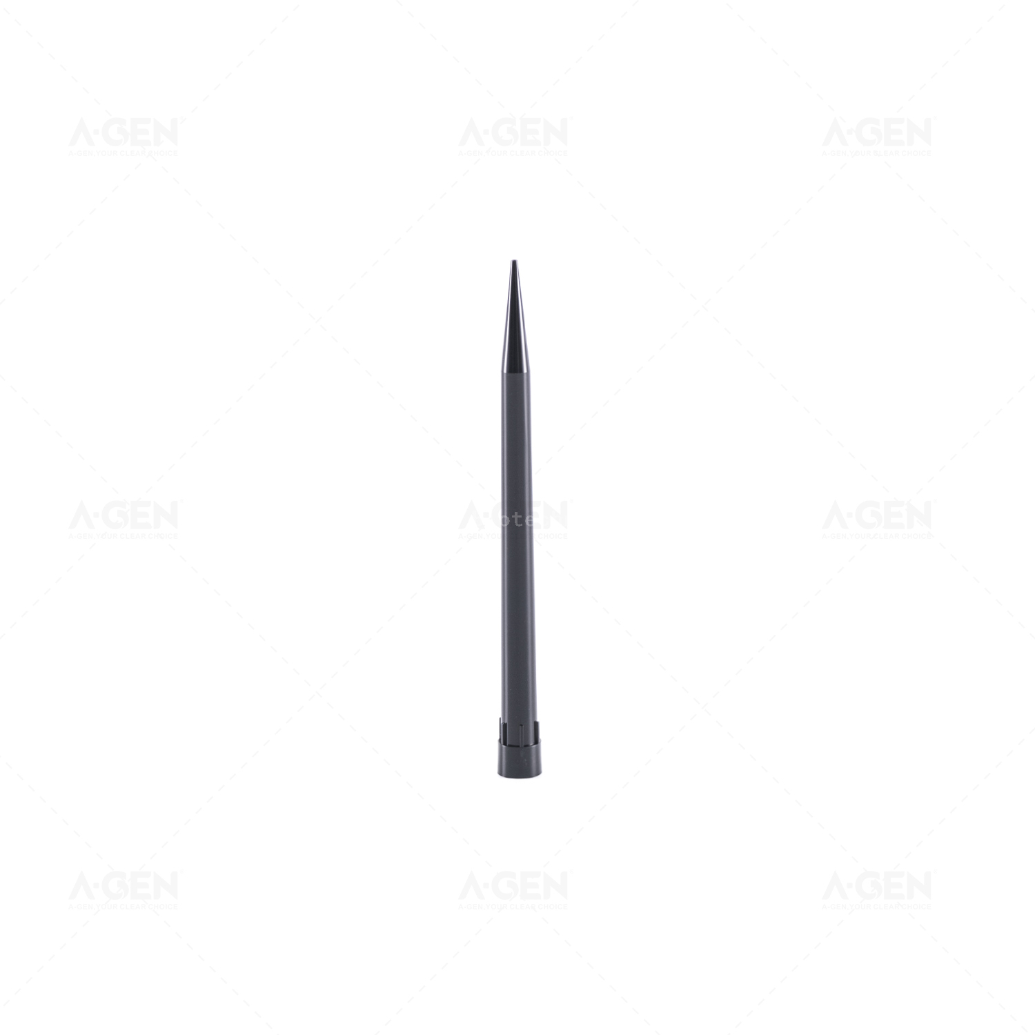 5 Combined Boxes Sterile Hamilton Pipette Tip Conductive 1000μL Black PP Pipette Tip for Liquid Transfer Without Filter