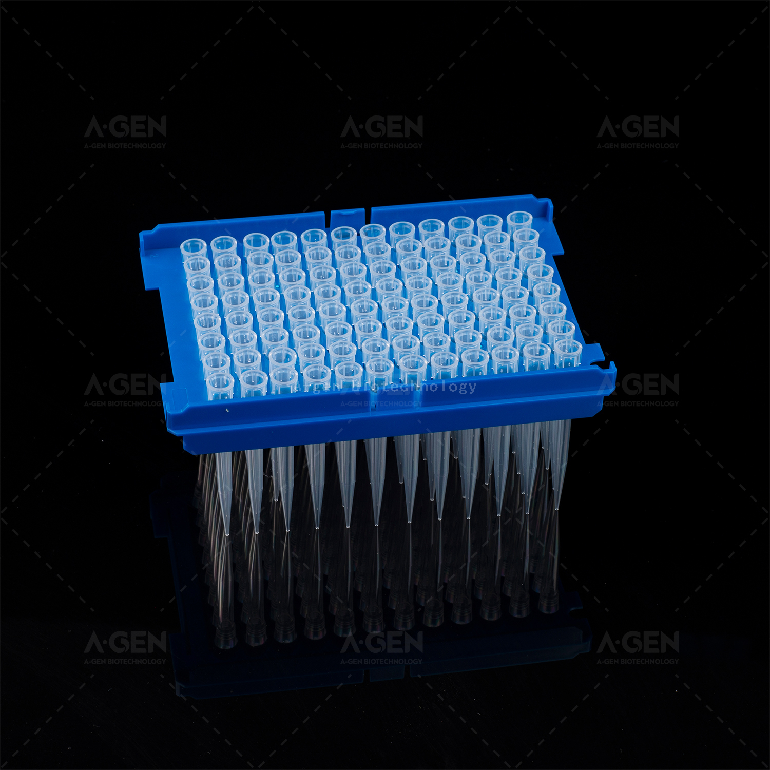 Tecan LiHa 200μL Transparent PP Pipette Tip (Racked,sterilized) without Filter TT-200-RS