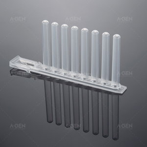 8-Strip Tip Rod Magnet Sleeve for 96 Deep Well Plate RNa Extraction Plate Nucleic Acid Pure