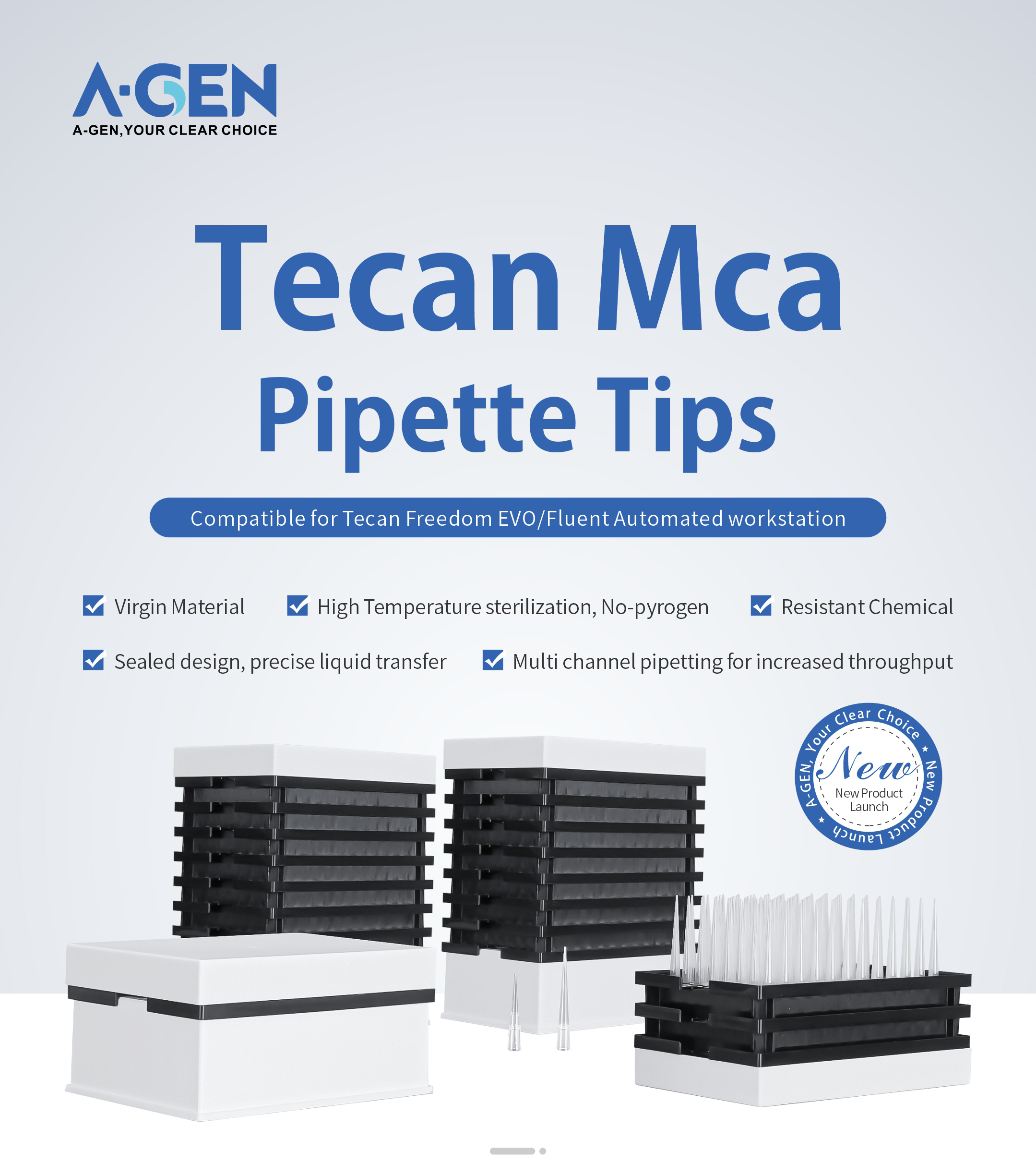 Tecan Mca pipette tips