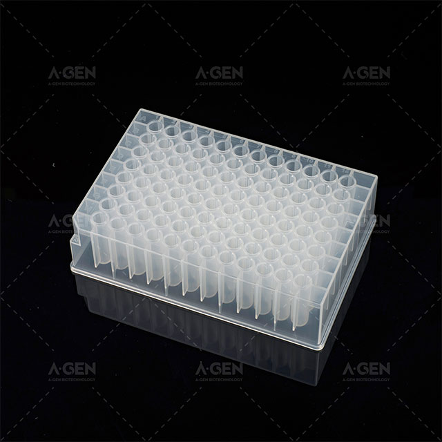 1.0ml 96 Well Round Deep Well Plates P-DW-11-C-S Microplates
