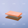 0.2mL Half Skirt Detachable Clear 96 PCR Plate with Black Mark