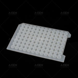 96 Round Well Silicone Sealing Mat for for 2.0mL Deep Well Plate 1.1mL