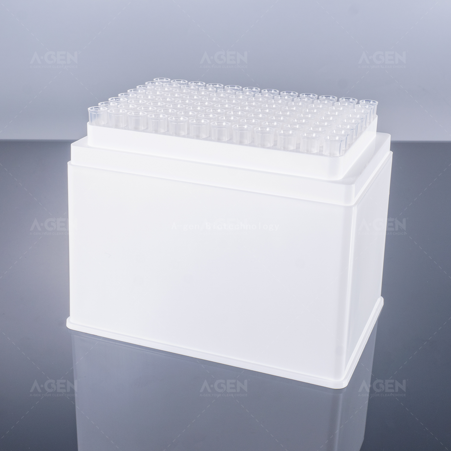 Tecan LiHa 1000μL Transparent PP Pipette Tip (SBS Racked,sterilized) Low Residual With Filter TTF-1000-HSL