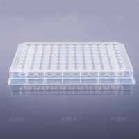 96 round well microplate, V-bottom, 0.45ml