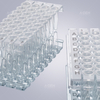 0.2mL Half Skirt Detachable Clear 96 PCR Plate with Black Mark