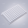 96 Round-Well Silicone Sealing Mat with "+" Cross Cut for 2.0mL 96 Round Well Plate 1.1mL