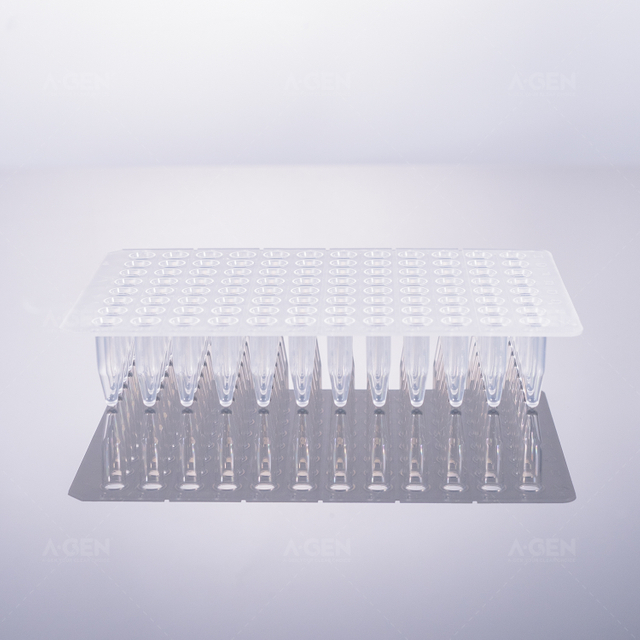 0.2mL 96 PCR, clear, no skirt