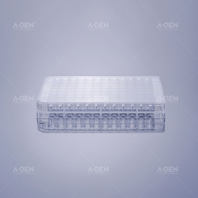 96-well U-bottom transparent plate with transparent lid and TC-processed sterilization blister box