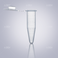 1.5ml microcentrifuge tube with double explosion-proof buckle and low adsorption