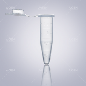 1.5ml microcentrifuge tube with double explosion-proof buckle and low adsorption