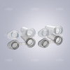 Covered flat bottom purification column (including pressure ring)