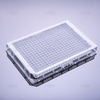 384 Wells Clear Plate Clear Lid Middle Bind Non-sterile Elisa Plate