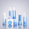 15/25/50ml sea salt color centrifuge tube