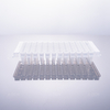 0.2mL 96 PCR, clear, semi-skirted, removable