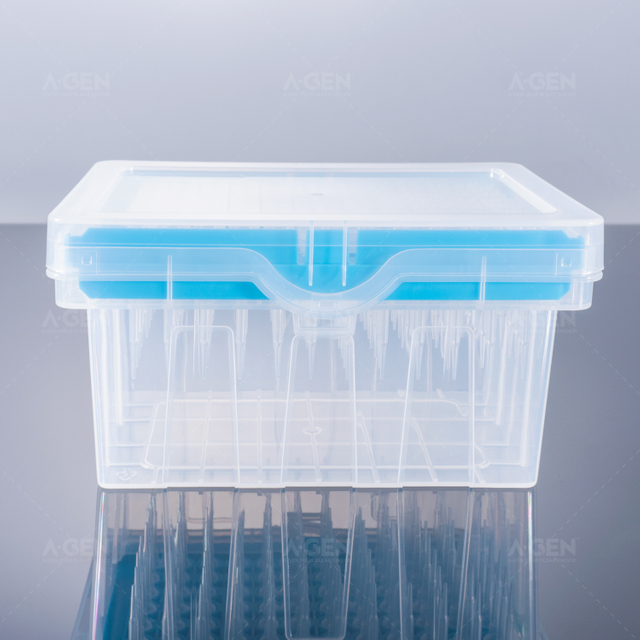 Tecan tips, clear, boxed
