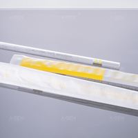 1ml (yellow) disposable serological pipette, sterilized (paper-plastic packaging)