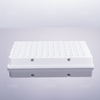 200μL PCR plate full skirt, black logo (milky white))