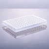 100μL, PCR plate half skirt, original color markings