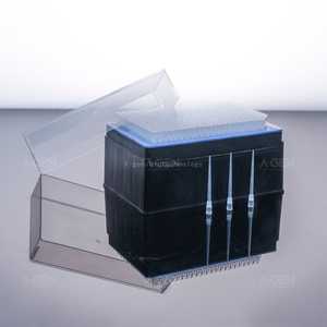 12.5uL Transparent Sterile 384 Integra Extra Long Pipette Tips SBS Rack Package