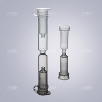 Preparation tube without cap (including pressure ring)