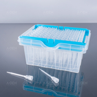 Tecan LiHa 50μL Transparent PP Pipette Tip (Racked,sterilized) for Liquid Transfer with Filter TTF-50-RSL Low Retention