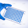 96-wells Transparent V-bottom Transparent Plate Transparent Cover Sterilization Cell Culture Plate 
