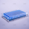 96 Wells V Bottom Clear Plate High Bind Elisa Plate without Lid