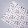200μL Fully Skirt PCR Plate with Transparent Frame And Transparent Tube