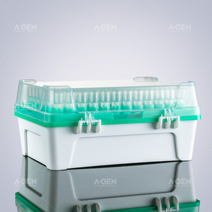 R type sterilized 200uL transparent pipette tips in box