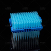 Non-filtered 1000μL Blue Transparent Pipette tips 