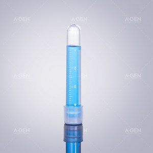 12×75mm Sterile PS Culture Tube with Scale and Projecting Cap: Precision for Laboratory Cultures