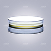 90×15mm Sterile Single-Well Petri Dish: High-Quality Laboratory Essential