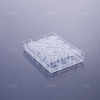 12wells transparent plate ,clear cover,TC treated sterile ,in blister box