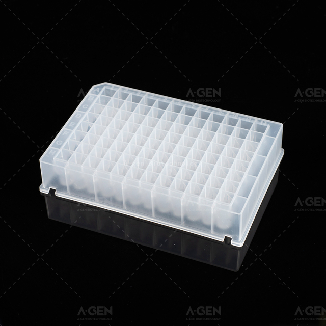 1.0ml 96 Square-Well Conical V-bottom Storage Plate 1000ul