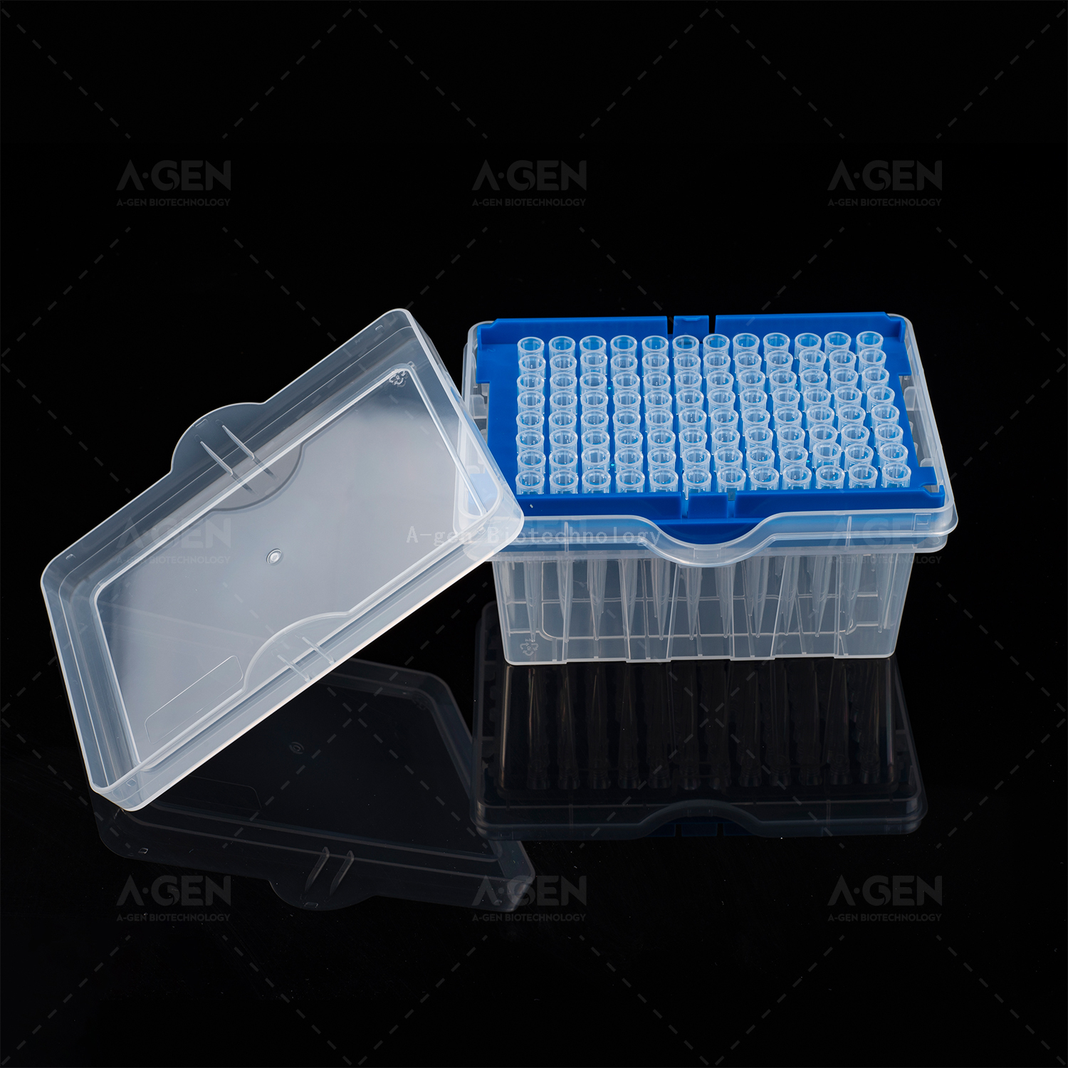 Tecan LiHa 200μL Transparent PP Pipette Tip (Racked,sterilized) without Filter TT-200-RSL Low Retention