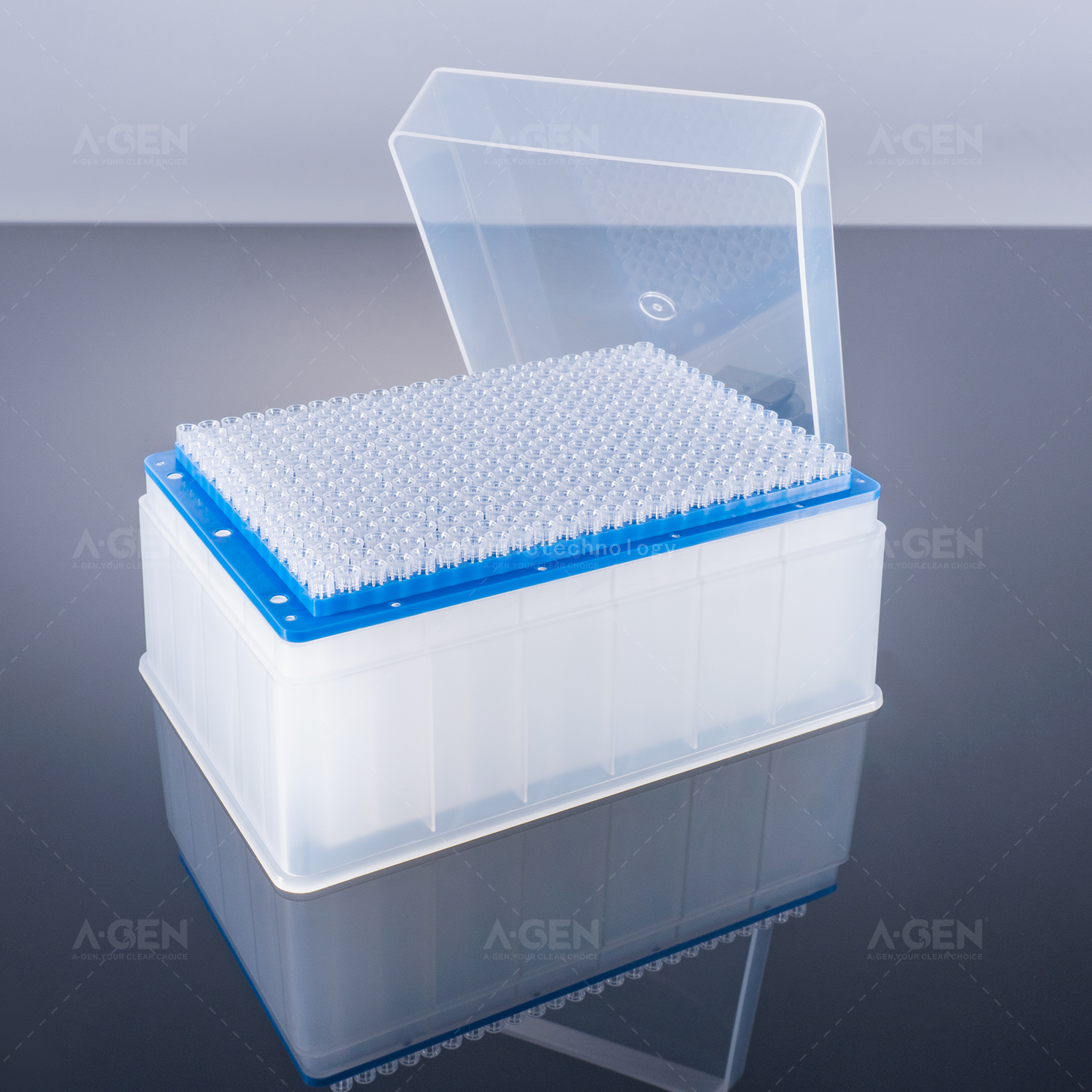 Agilent 30μL Transparent Pipette Tip (Racked,sterilized) for Liquid Transfer VT-F384-30-RSL Low Residual with Filter