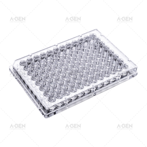 96 Wells Clear Plate Clear Lid High Bind Sterile Elisa Plate