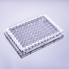 96 Wells Middle Bind Sterile High Bind Clear White Black Elisa Plate with Clear Lid