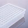 96 round well plate, V-shaped bottom, 1.1ml, shared wall