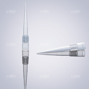 R type low adsorption 200uL transparent tip, bagged